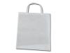 Tazara nákupní a reklamní taška z netkané textílie, 38x41 cm bílá, VYPRODÁNO
