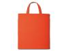 Bavlněná taška s krátkými uchy - oranžová / jen do VYPRODÁNÍ!
