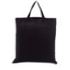 Černá bavlněná taška s kr. uchy 140g, 38x42cm, posledních 47 ks!